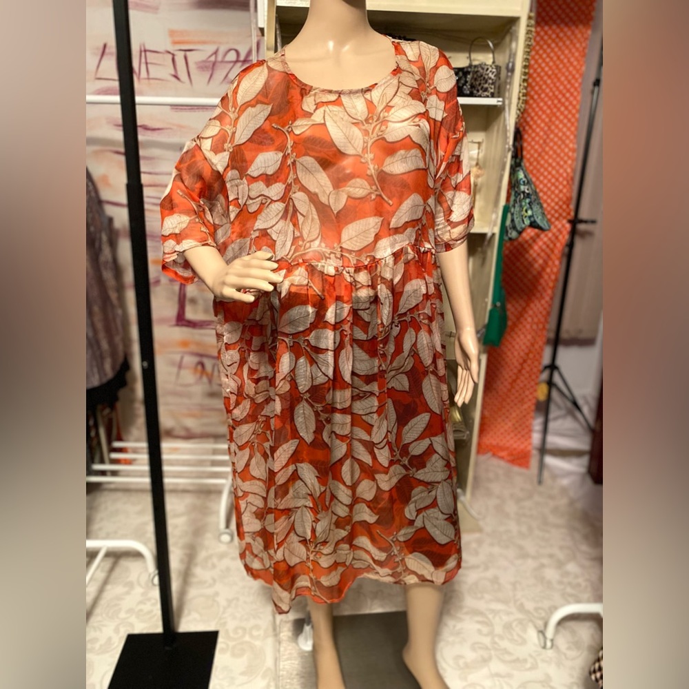 Floral gown size L
